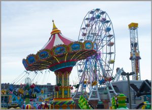 image of a roller coaster at dreamworld africana