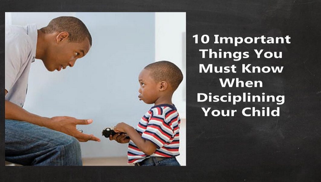 essay for disciplining a child